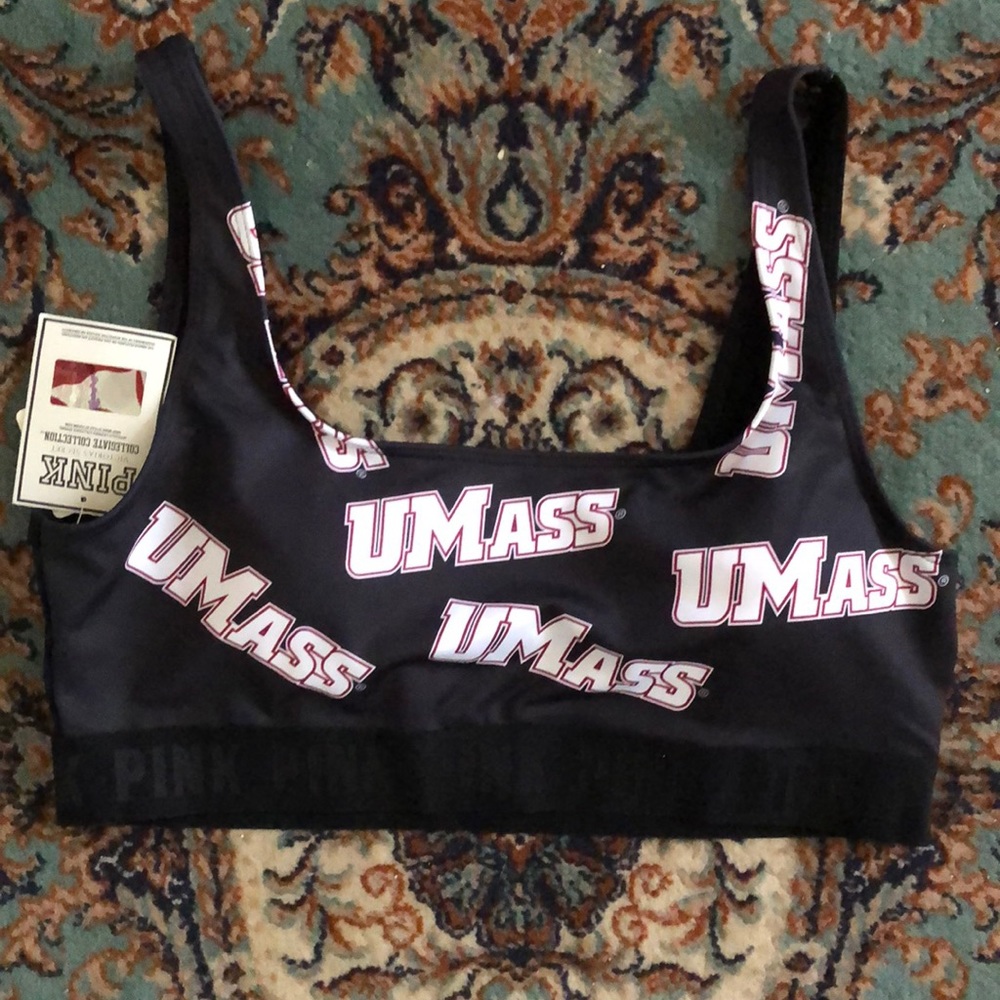 victoria’s secret umass sports bra L